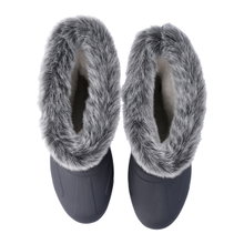 CMP Winterstiefel Nietos Low Urban Style (Kunstpelzfutter, wasserdichter Überschuh) graphitgrau Damen
